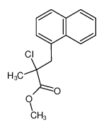 139387-26-1 1-naphthyl-2-chloro-2-methoxycarbonylpropane
