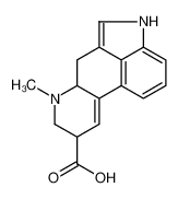 (8alpha)-9,10-Didehydro-6-methylergoline-8-carboxylic acid 478-95-5