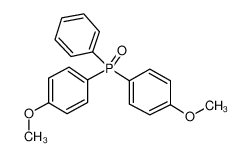 1-methoxy-4-[(4-methoxyphenyl)-phenylphosphoryl]benzene 799-55-3