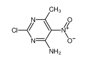 2-氯-4-胺基-5-硝基-6-甲基嘧啶