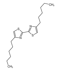 4-hexyl-2-(4-hexyl-1,3-thiazol-2-yl)-1,3-thiazole 180729-92-4