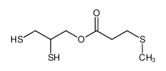 2,3-bis(sulfanyl)propyl 3-methylsulfanylpropanoate 99848-17-6