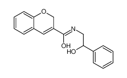 N-(2-hydroxy-2-phenylethyl)-2H-chromene-3-carboxamide 83823-15-8