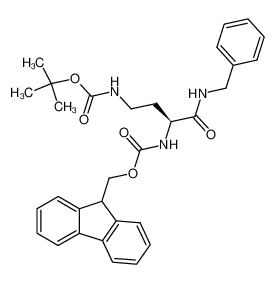 (S)-N-benzyl-4-(N'-Boc-amino)-2-(N''-Fmoc-amino)butyramide 316152-95-1