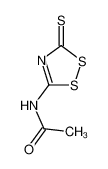 5-acetylamino-[1,2,4]dithiazole-3-thione 23405-40-5