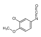 2-Chloro-4-isocyanato-1-methoxybenzene 28395-76-8