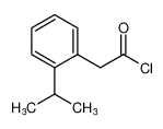 Benzeneacetyl chloride, 2-(1-methylethyl)-