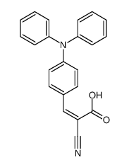 2-cyano-3-[4-(N-phenylanilino)phenyl]prop-2-enoic acid 30388-31-9