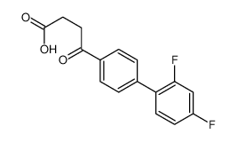 4-[4-(2,4-difluorophenyl)phenyl]-4-oxobutanoic acid 39241-03-7