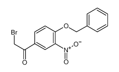 1-(4-(Benzyloxy)-3-nitrophenyl)-2-bromoethanone 43229-01-2