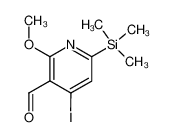 4-iodo-2-methoxy-6-trimethylsilanyl-3-pyridinecarboxaldehyde 174092-75-2