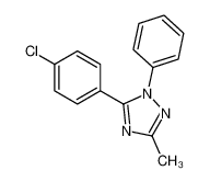 5-(4-chlorophenyl)-3-methyl-1-phenyl-1,2,4-triazole 89804-57-9