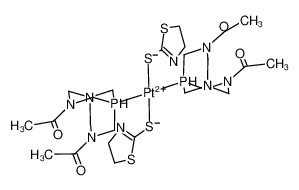 1436405-14-9 structure, C24H44N8O4P2PtS4