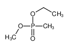 1-[methoxy(methyl)phosphoryl]oxyethane 18755-36-7