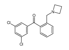 [2-(1-氮杂环丁基甲基)苯基](3,5-二氯苯基)甲酮
