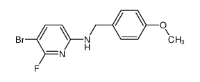 (5-bromo-6-fluoropyridin-2-yl)(4-methoxybenzyl)amine 1196662-21-1