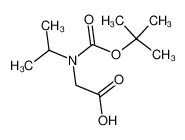 2-[(2-甲基丙烷-2-基)氧羰基-丙-2-基氨基]乙酸