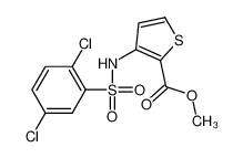 5693-34-5 methyl 3-[(2,5-dichlorophenyl)sulfonylamino]thiophene-2-carboxylate