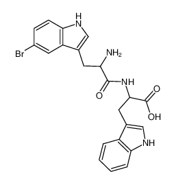 5-bromo-DL-tryptophanyl-L-tryptophan 129034-23-7
