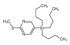 2-甲硫基-5-(三丁基锡基)嘧啶
