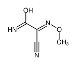 2-amino-N-methoxy-2-oxoethanimidoyl cyanide 60860-24-4