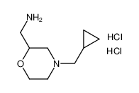 C-(4-环丙基甲基-吗啉-2-基)-甲基胺双盐酸盐