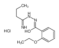 N-[(Z)-1-aminobutylideneamino]-2-ethoxybenzamide,hydrochloride 437717-21-0
