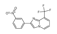 2-(3-nitrophenyl)-8-(trifluoromethyl)imidazo[1,2-a]pyridine 944581-04-8