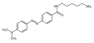 N-(5-aminopentyl)-4-[[4-(dimethylamino)phenyl]diazenyl]benzamide 189764-69-0