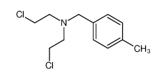 2-chloro-N-(2-chloroethyl)-N-[(4-methylphenyl)methyl]ethanamine 30389-85-6