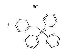 57080-47-4 structure, C25H21AsBrI