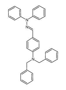 N,N-dibenzyl-4-[(E)-(diphenylhydrazinylidene)methyl]aniline