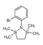 1-Aza-2,5-disilacyclopentane, 1-(2-bromophenyl)-2,2,5,5-tetramethyl- 91166-52-8