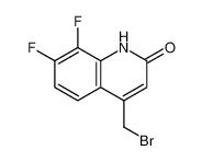 4-(bromomethyl)-7,8-difluoro-1H-quinolin-2-one 953070-72-9