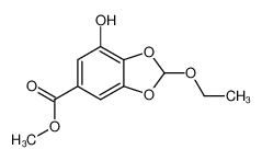 526221-05-6 methyl 2-ethoxy-7-hydroxy-1,3-benzodioxole-5-carboxylate
