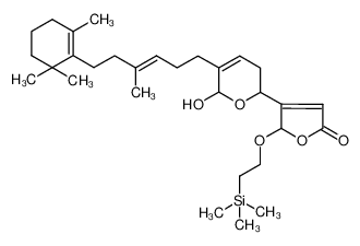 214826-20-7 structure, C30H48O5Si