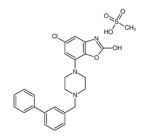 5-氯联苯芦诺甲磺酸盐
