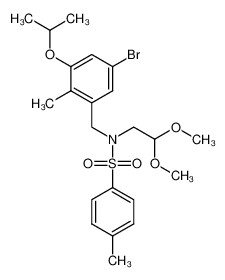 1616289-87-2 structure, C22H30BrNO5S