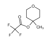 4-methyl-4-trifluoroacetoxytetrahydropyran 84186-00-5