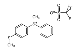 (4-甲基噻吩基)甲基苯基锍三氟甲磺酸