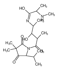 (2S)-N-[(2S,3S,4R)-5-[(5S)-3,3-二甲基-2,4-二氧代-5-丙-2-基吡咯烷-1-基]-3-羟基-4-甲基-5-氧代戊烷-2-基]-2-甲基氨基丙酰胺