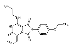 142880-17-9 structure, C21H22N4O3