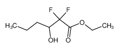 2,2-difluoro-3-hydroxyhexanoic acid ethyl ester