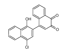 121732-88-5 4-[4-chloro-1-hydroxy-2-naphthyl]-1,2-naphthoquinone
