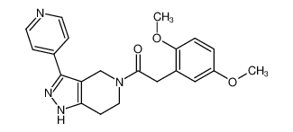 1366050-85-2 structure, C21H22N4O3