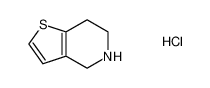 4,5,6,7-四氢噻吩并[3,2-c]吡啶盐酸盐图片