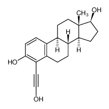 (8R,9S,13S,14S)-17-ethynyl-13-methyl-7,8,9,11,12,14,15,16-octahydro-6H-cyclopenta[a]phenanthrene-3,4,17-triol 50394-90-6