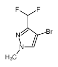 4-bromo-3-(difluoromethyl)-1-methylpyrazole 1089212-38-3