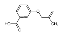 3-(2-methylprop-2-enoxy)benzoic acid 149609-84-7