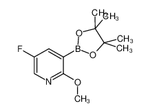 5-氟-2-甲氧基吡啶-3-硼酸频那醇酯